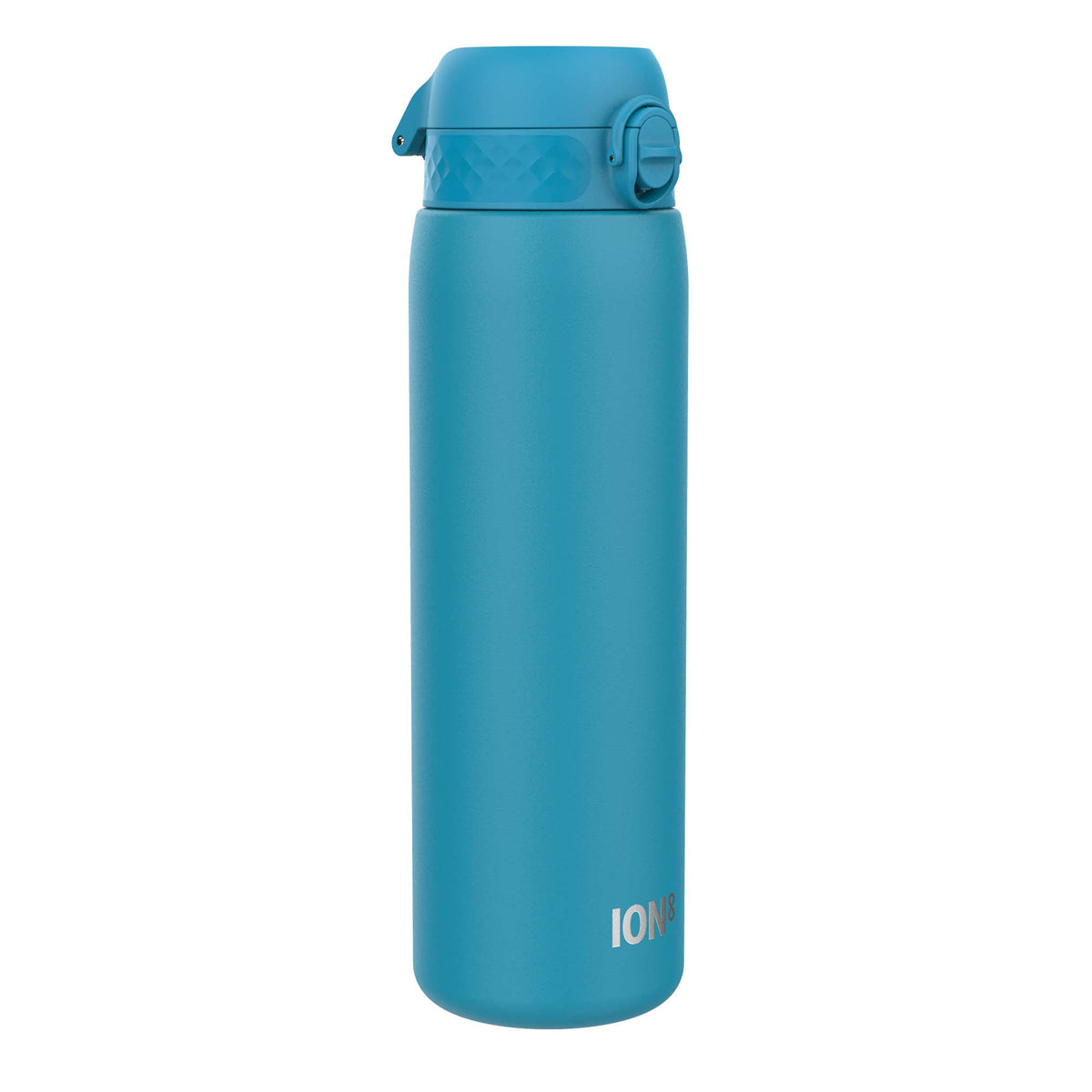 Botella de agua antifugas de 1 litro, acero inoxidable, azul, 1L