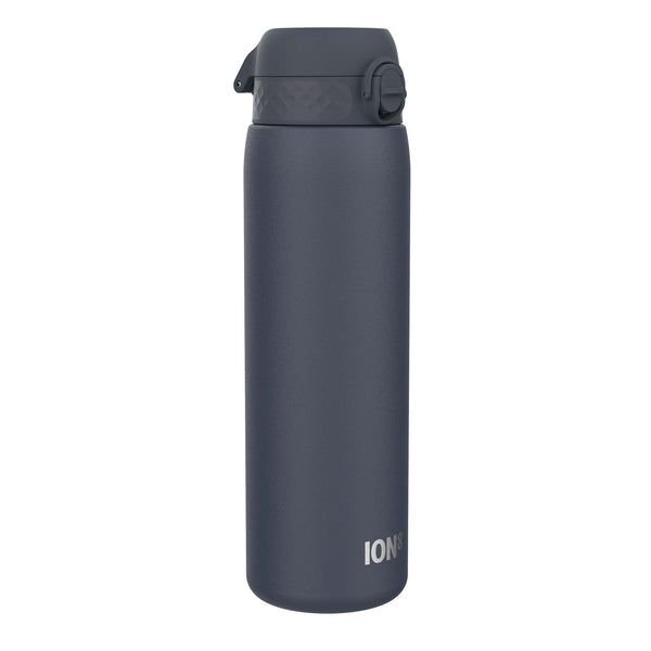 Leak Proof 1 Litre Water Bottle, Stainless Steel, Ash Navy, 1L
