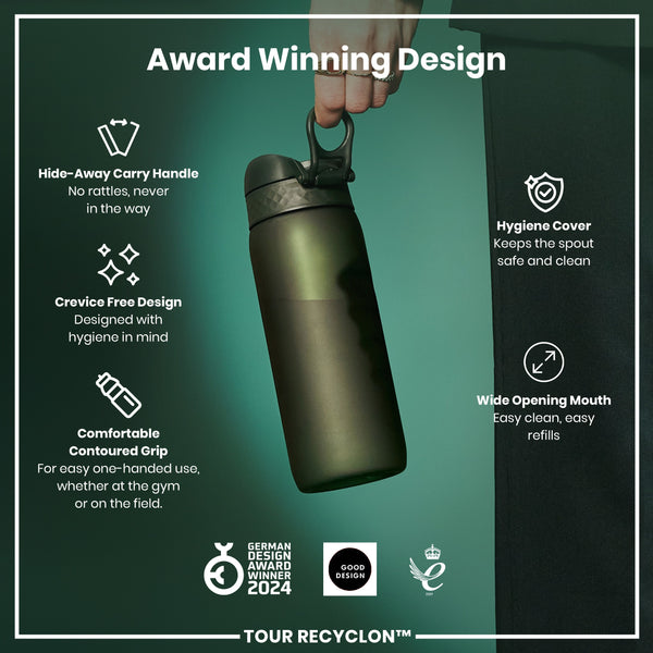 Bottle, Recyclon, Dark Green, 750ml