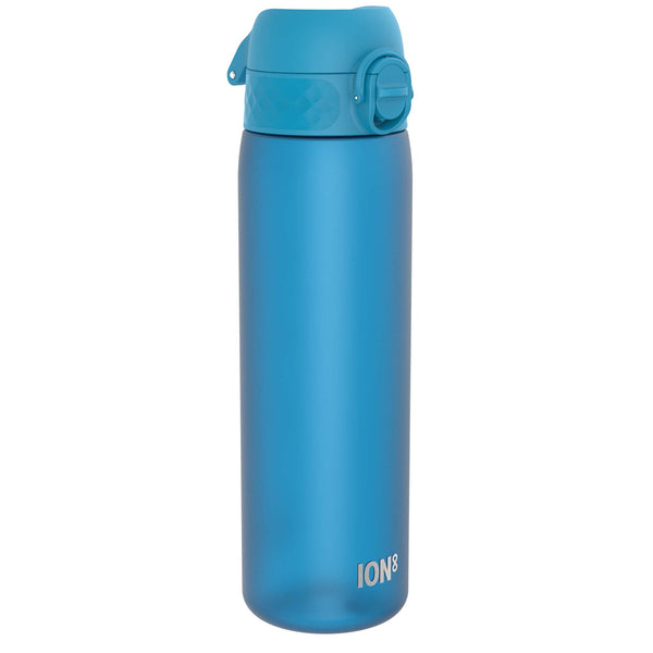 Botella de agua estrecha antifugas, Recyclon, azul, 500 ml (18 oz)
