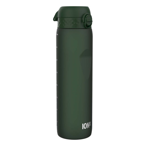 Leak Proof 1 litre Water Bottle, Recyclon, Dark Green, 1L