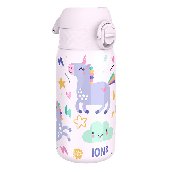 ION8 Small Insulated Steel Bottle, Leak Proof, Dishwasher Safe, 320ml (11oz), Printed — product photo