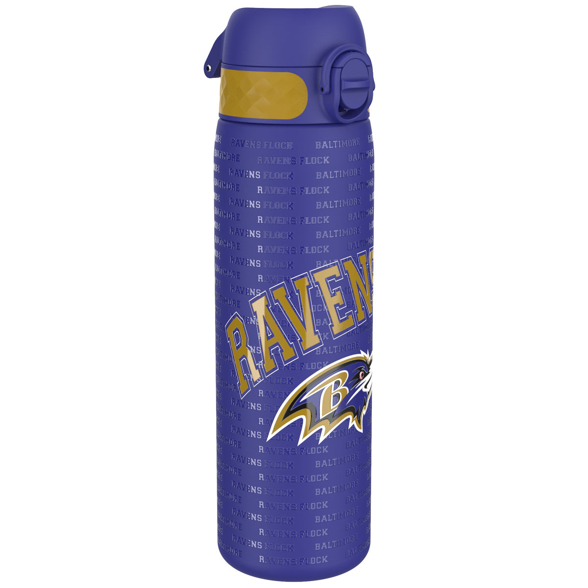 NFL x ION8 Lightweight Steel Water Bottle, Leak Proof, Dishwasher Safe, 600ml (20oz) — product photo
