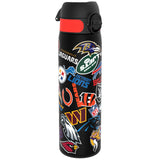 NFL x ION8 Slim Recyclon Botella de agua, Antifugas, Apta para lavavajillas, 500ml (18oz) — foto del producto