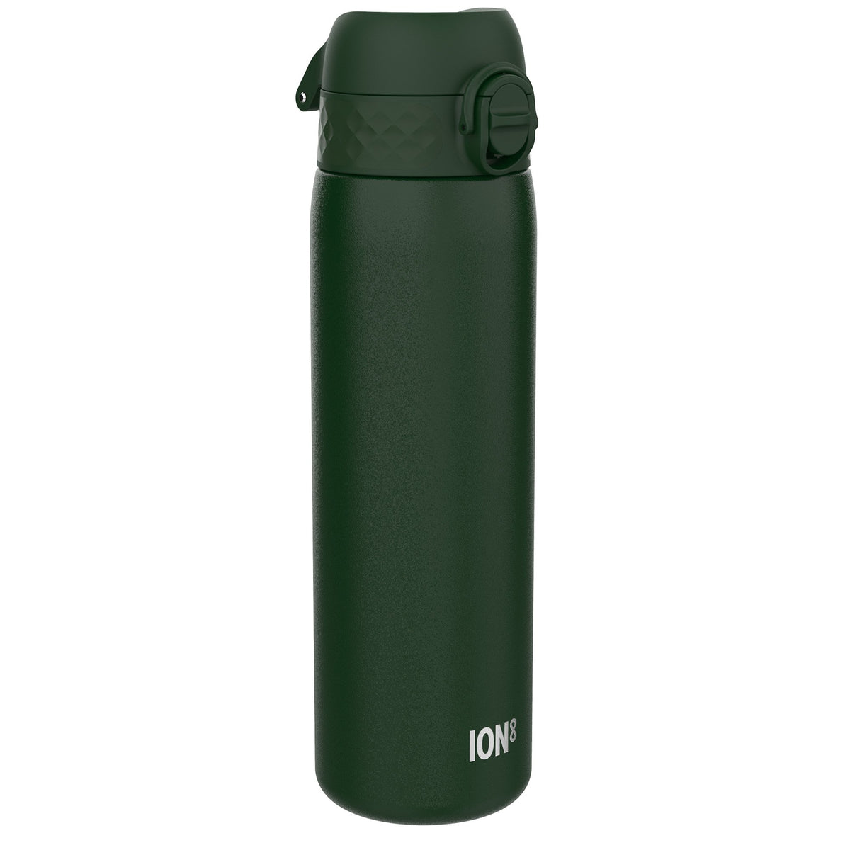 Botella de Agua Térmica Hermética Fina, acero inoxidable con aislamiento, Verde Oscuro, 500ml (17oz)