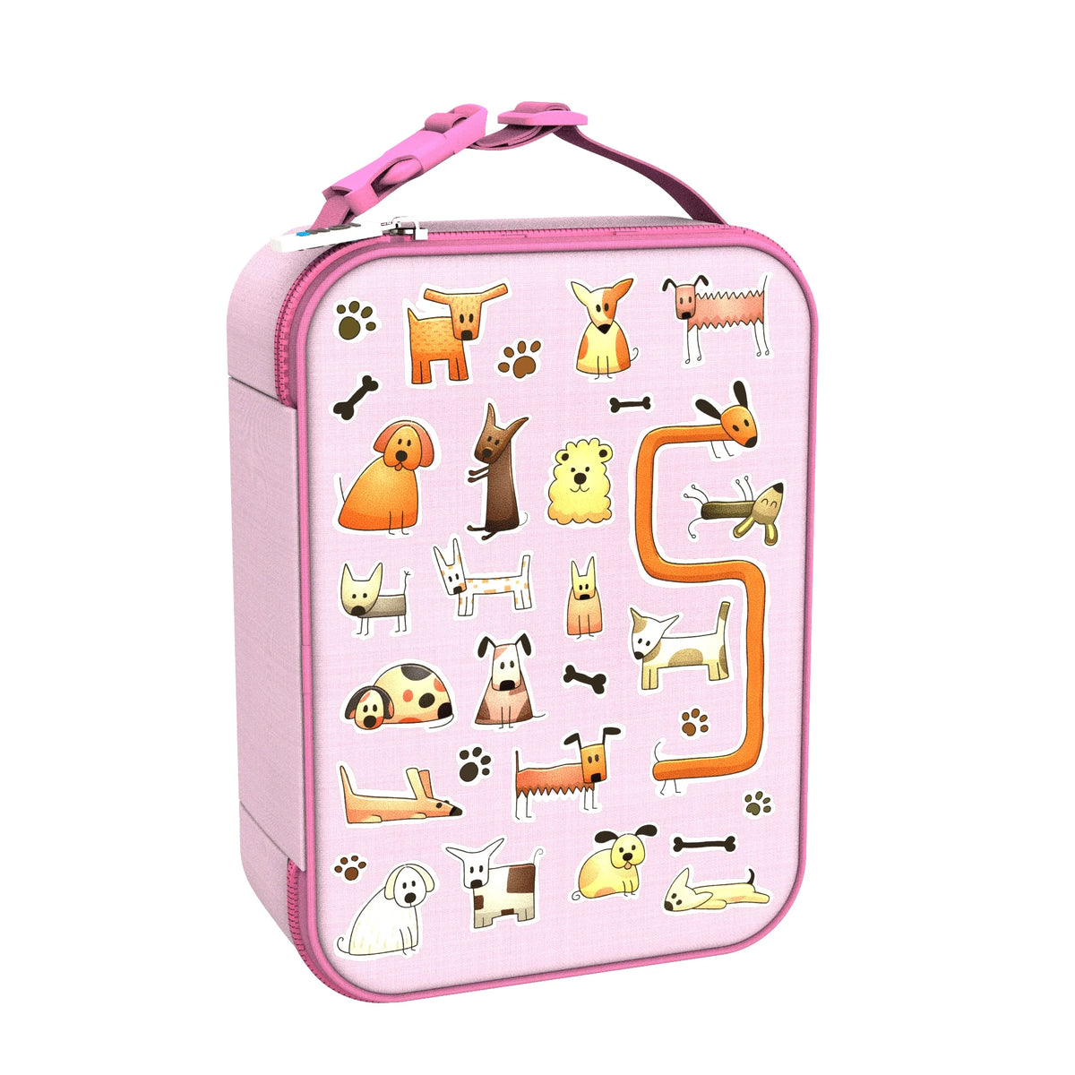 ION8 Lunch Bag, Easy Access 3-Sided Zip, Machine Washable, Polyester — product photo
