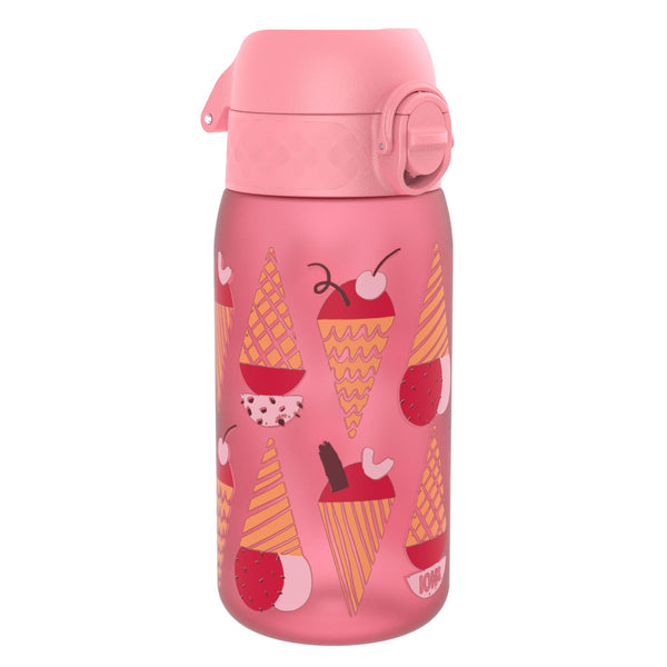 Botella de agua infantil antifugas, Recyclon, helados, 350ml (12oz)