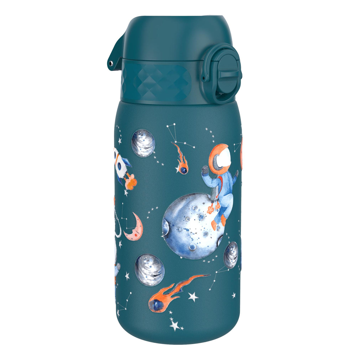 Botella de Agua Térmica de Acero Inoxidable antifugas, Aislada, Espacio, 320ml (11oz)