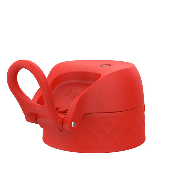 Accesorio de botella de agua antifugas, tapa de repuesto, rojo, pequeño / mediano