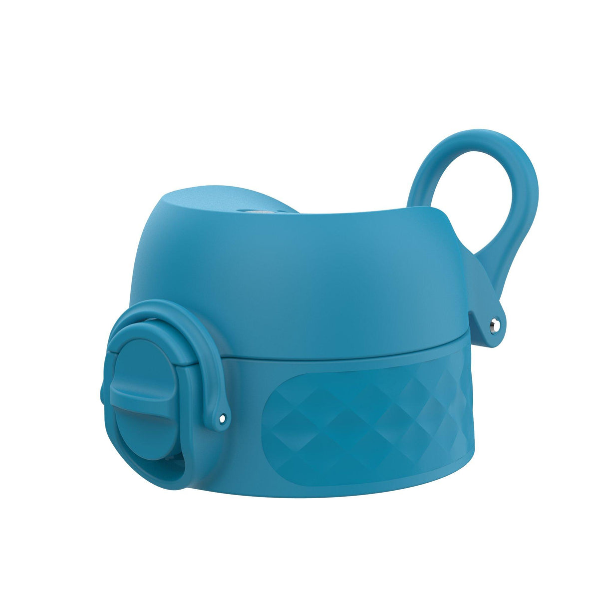 Accesorio para botella de agua antifugas, tapa de repuesto, azul, pequeño / mediano