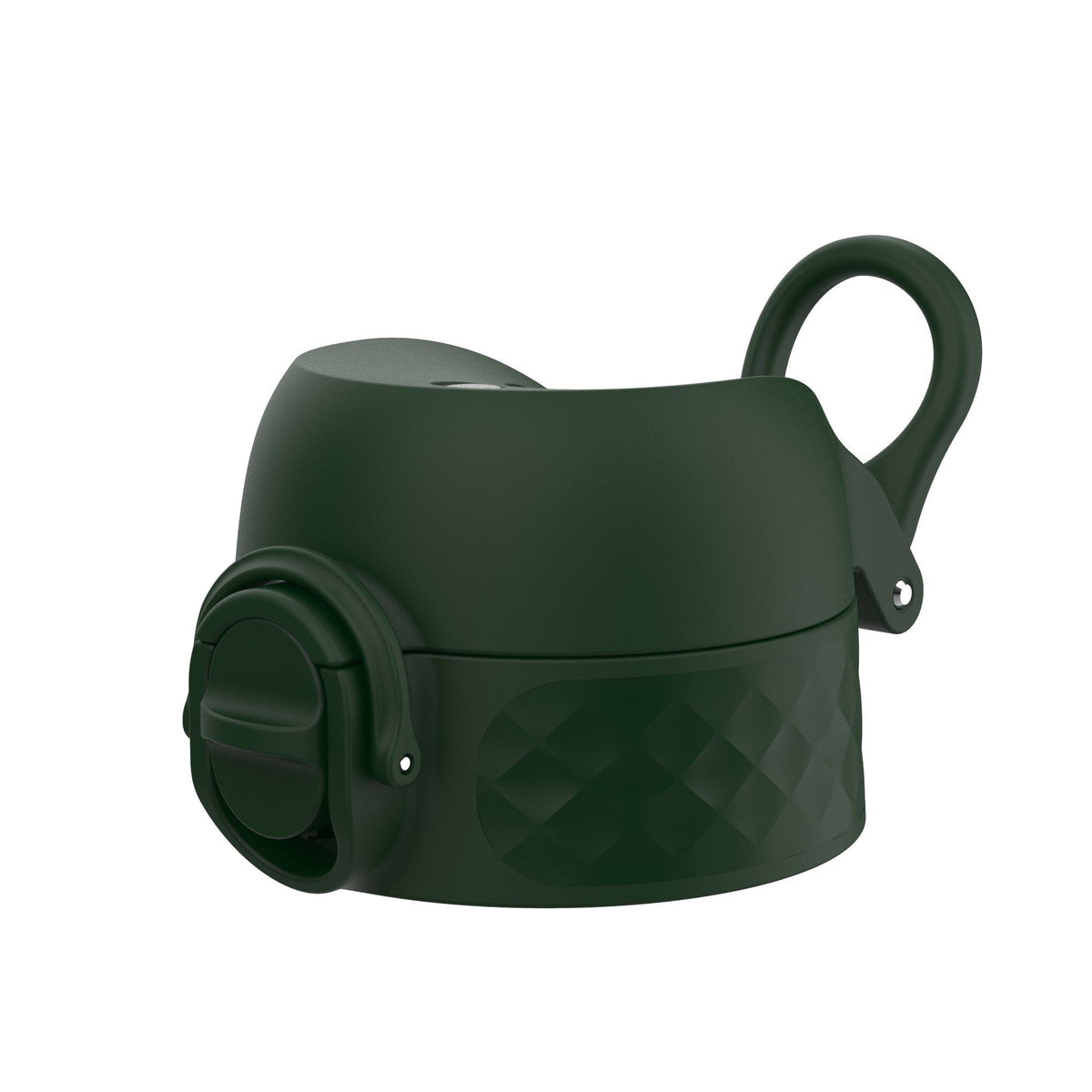 Accesorio para botella de agua antifugas, tapa de repuesto, verde oscuro, pequeño/mediano