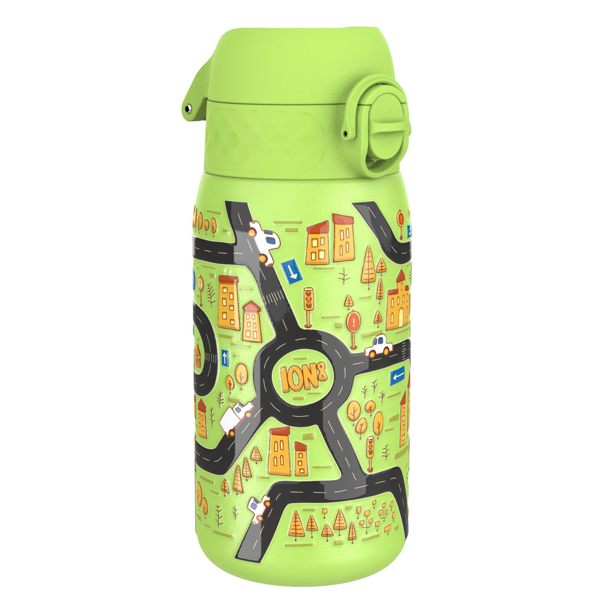 ION8 Lightweight Botella de agua, Antifugas, Apta para lavavajillas, 400ml (13oz), Printed — foto del producto