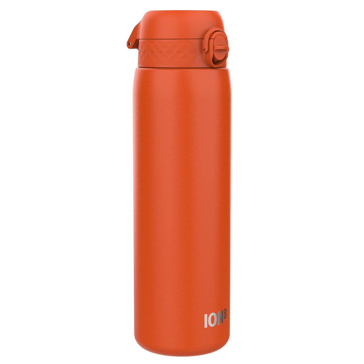 Botella de agua antifugas de 1 litro, acero inoxidable, naranja enérgica, 1L