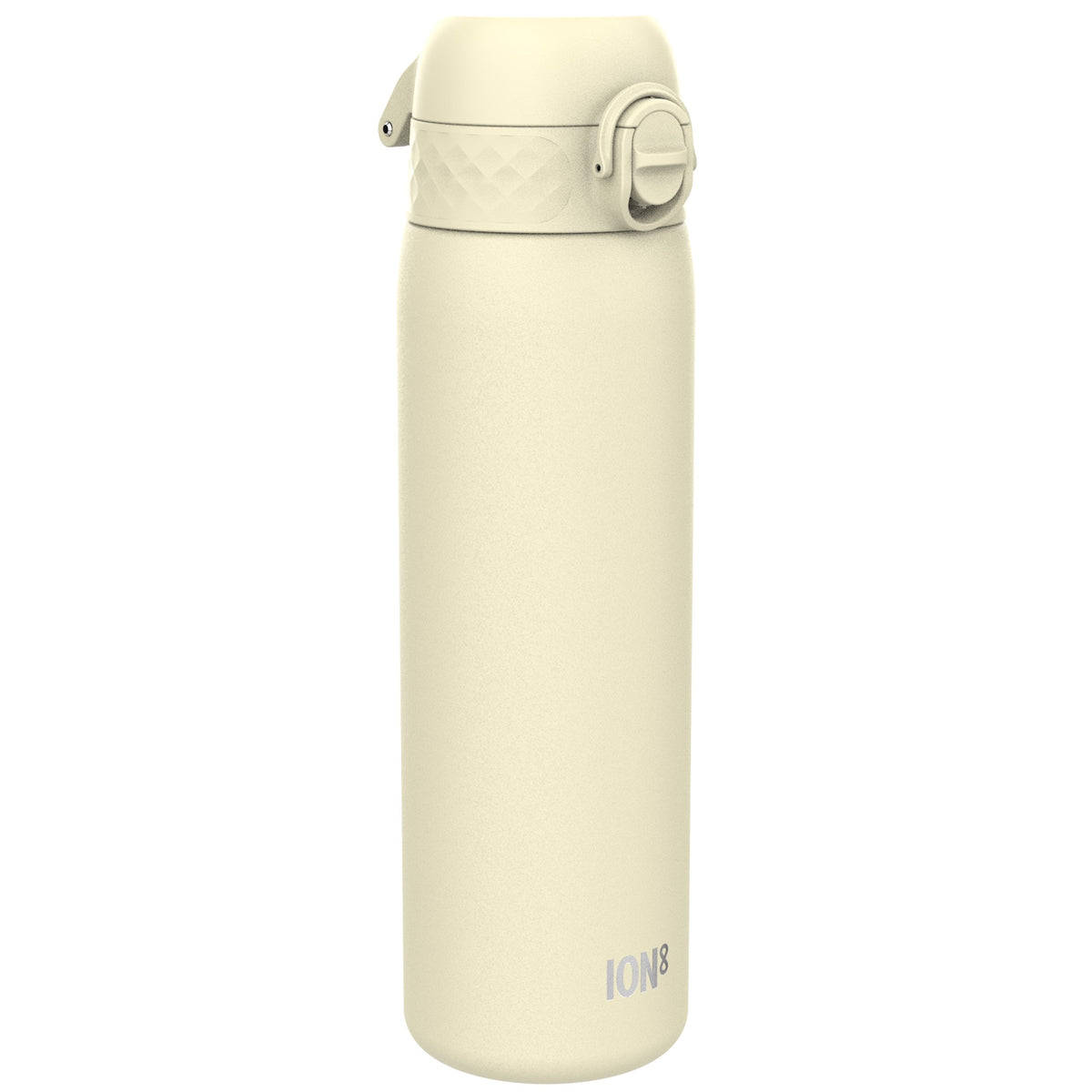 Botella de Agua Estrecha antifugas, Acero Inoxidable, Blanco Crema, 600ml (20oz)