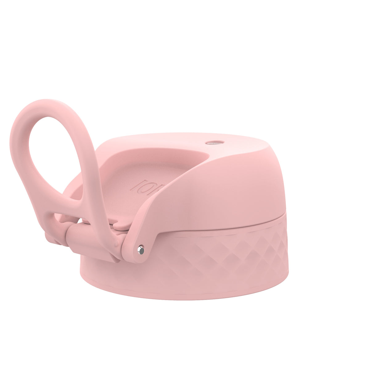 Tapa de repuesto antifugas para botella de agua, cuarzo rosa, grande