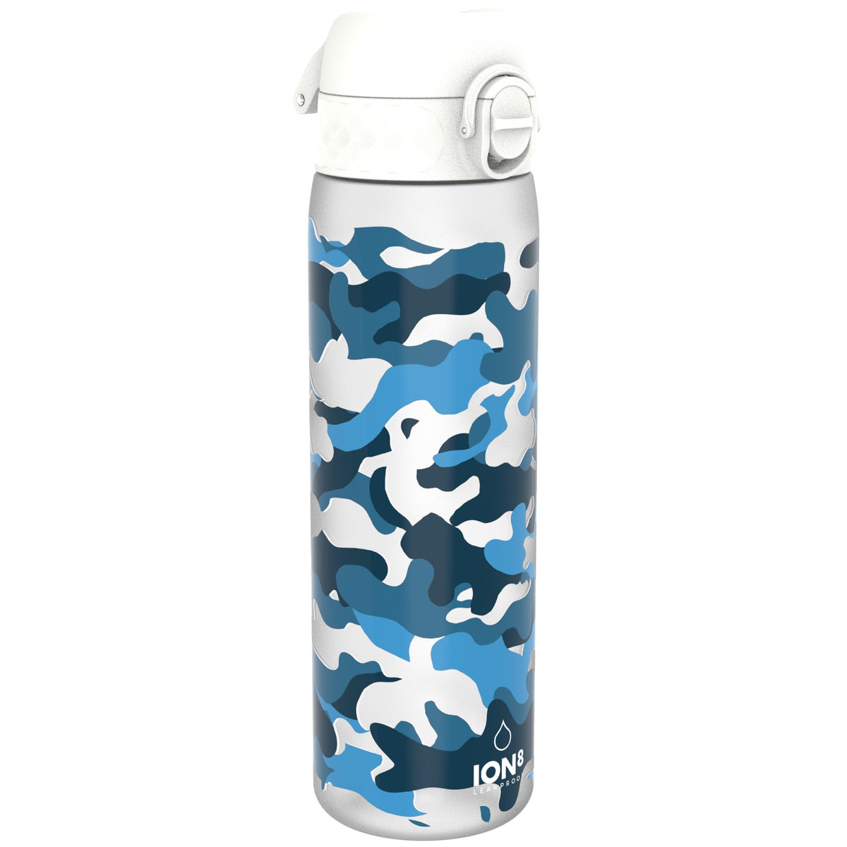 Botella de agua estrecha antifugas, Recyclon, Camuflaje, 500ml (18oz)