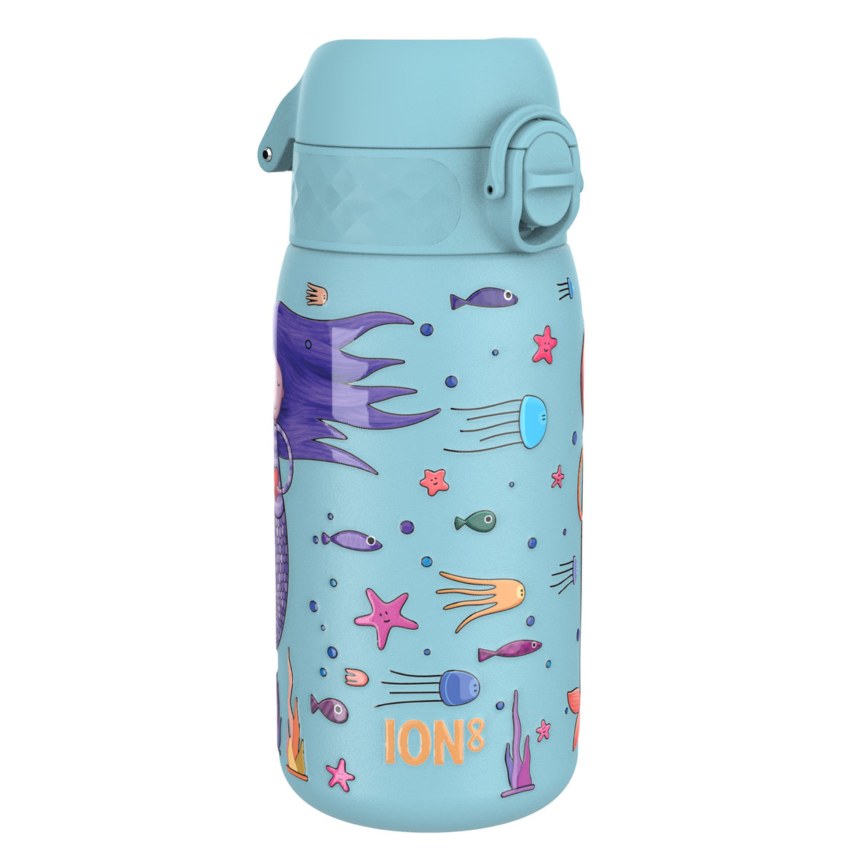 ION8 Lightweight Botella de agua, Antifugas, Apta para lavavajillas, 400ml (13oz), Printed — foto del producto