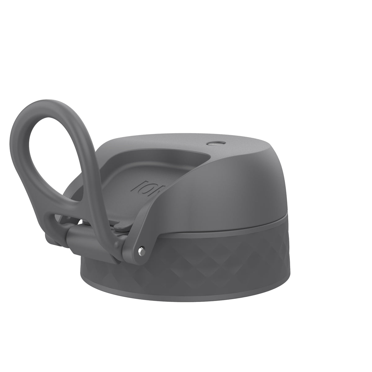 Tapa de repuesto antifugas para botella de agua, gris, grande