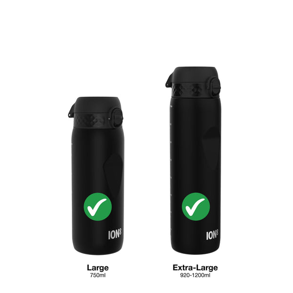 Tapa de repuesto antifugas para botella de agua, verde oscuro, grande