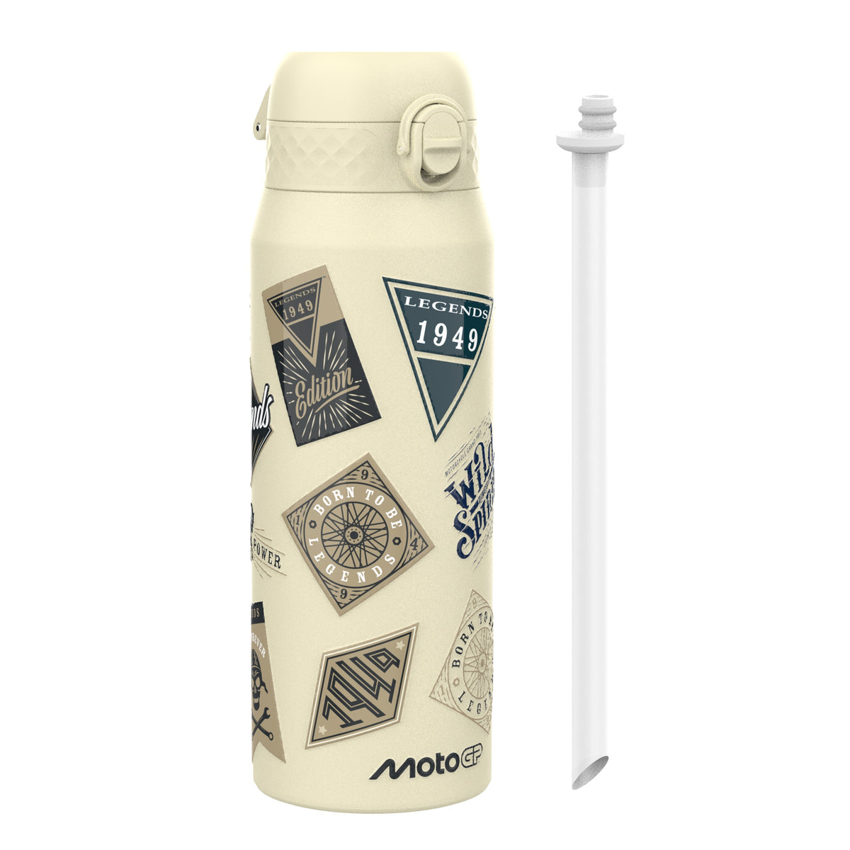 MotoGP x ION8 Vacuum Insulated Steel Bottle, Apta para lavavajillas, 750ml (24oz) — foto del producto