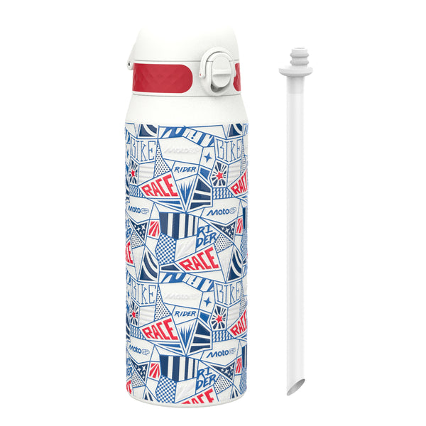 MotoGP x ION8 Vacuum Insulated Steel Bottle, Dishwasher Safe, 750ml (24oz) — product photo