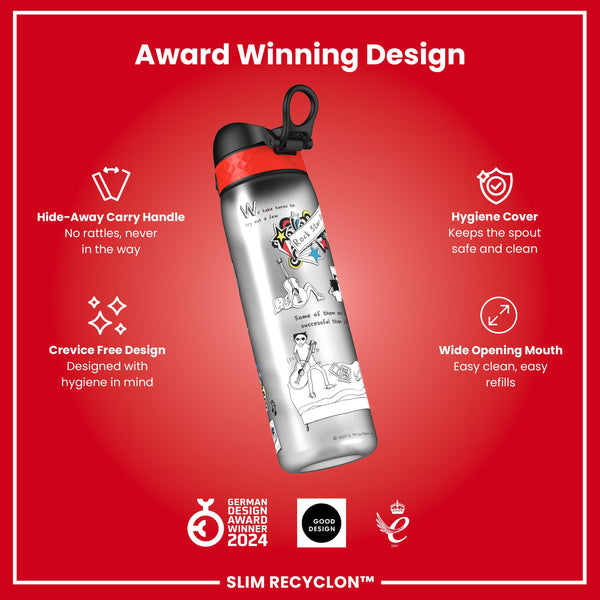 Tom Gates x ION8 Water Bottle, Recyclon, Rockstar, 500ml (18oz) — additional product photo