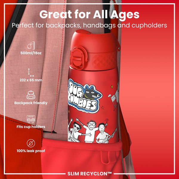 Tom Gates x ION8 Leakproof, Recyclon, Dog Zombies, 500ml (18oz) — additional product photo