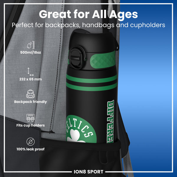 NBA x Ion8 Sports, Recyclon, Boston Celtics, 500ml (18oz) — additional product photo