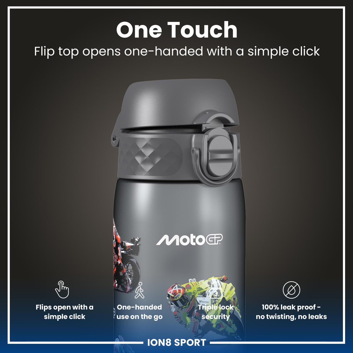 MotoGP x Ion8 Sports, Recyclon, Rider Mix, 500ml (18oz) — foto adicional del producto