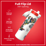 Tom Gates x ION8 Botella de agua, Stainless Steel, Classic Monsters, 600ml (20oz) — foto adicional del producto