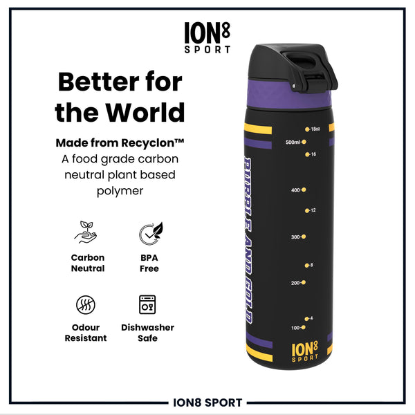 NBA x ION8, Recyclon, LA Lakers, 500ml (18oz) — additional product photo