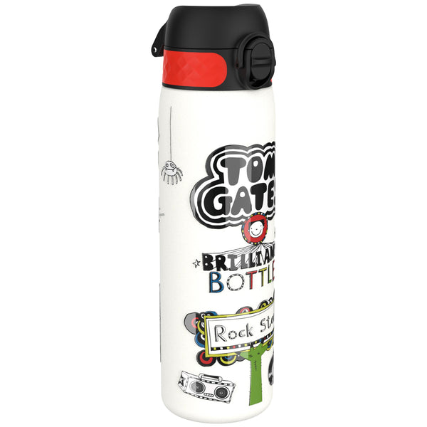 Tom Gates x ION8 Water Bottle, Stainless Steel, Rockstar, 600ml (20oz) — product photo