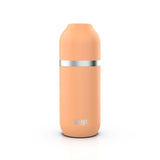 ION8 Luma Vacuum Insulated Steel Flask with Mug, Soft Base, 700ml (24oz) in Coral