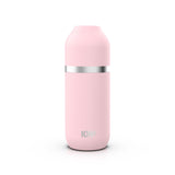 ION8 Luma Vacuum Insulated Steel Flask with Mug, Soft Base, 700ml (24oz) in Rose