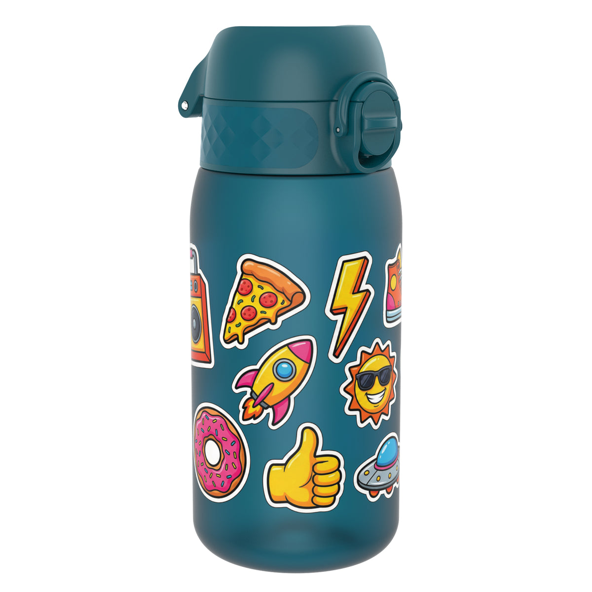 ION8 Small Water Bottle, Leak Proof, Dishwasher Safe, 350ml (12oz), Printed