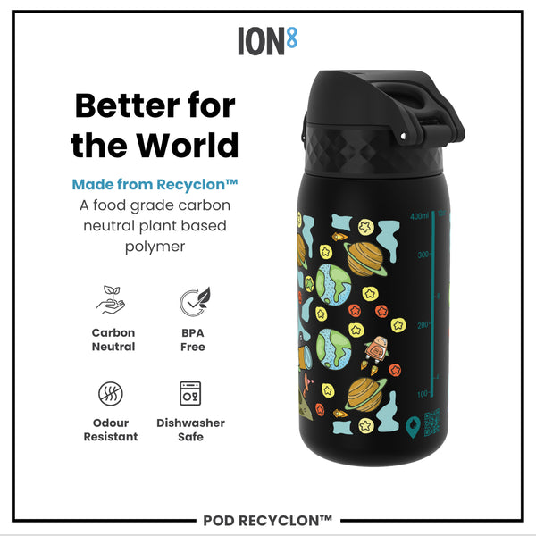 Antifugas Kids Botella de agua, Recyclon, Space, 350ml (12oz) — foto adicional del producto
