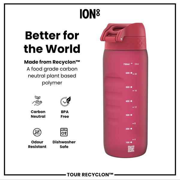 Botella, Recyclon, Viva Magenta, 750ml