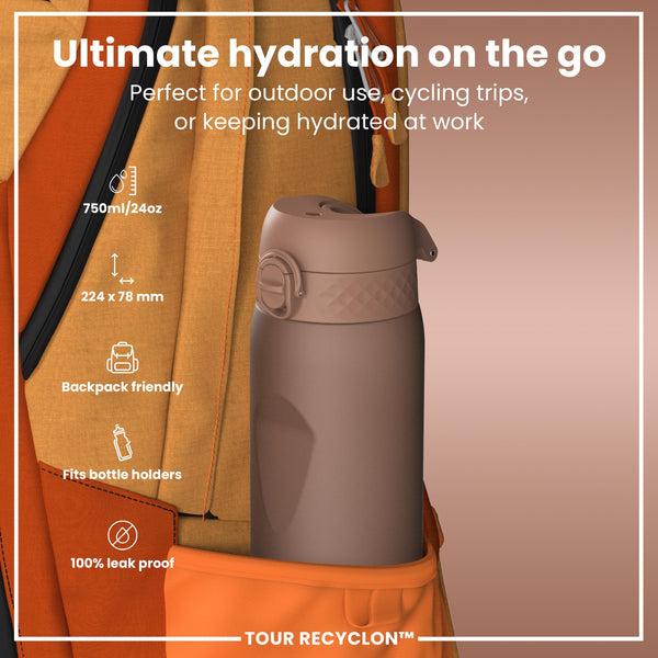 Botella, Recyclon, Mocha Mousse, 750ml
