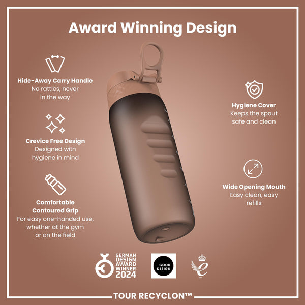 Botella, Recyclon, Mocha Mousse, 750ml