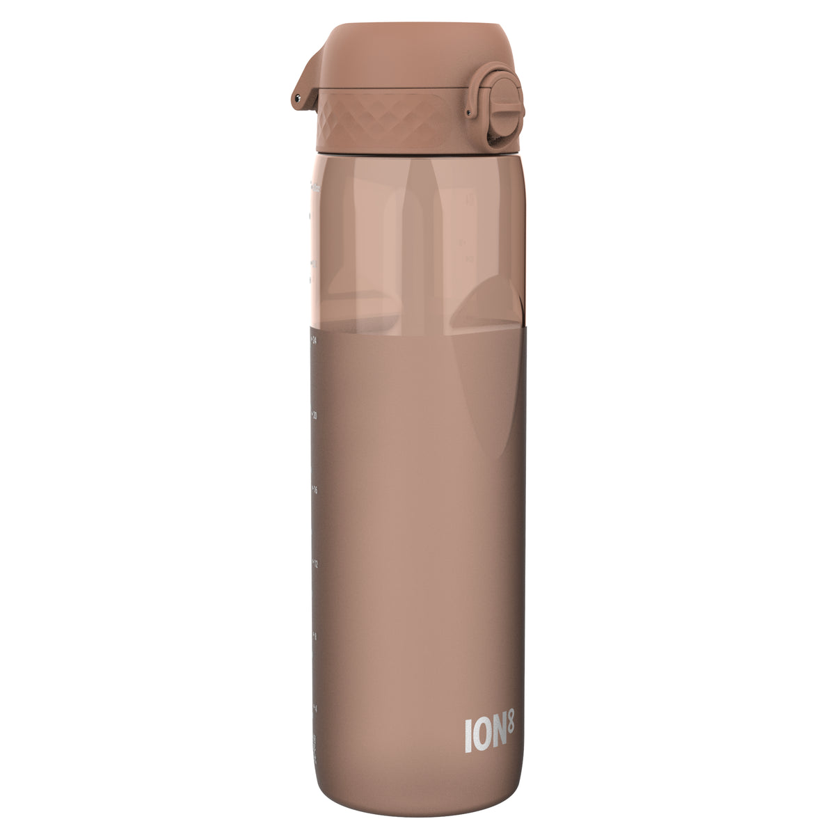 Antifugas 1 litre Botella de agua, Recyclon, Half-Cut, Mocha, 1L in Mocha Mousse