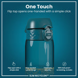 Leak Proof Slim Water Bottle, Recyclon, Half-Cut, Mandalas, 500ml (18oz) — additional product photo