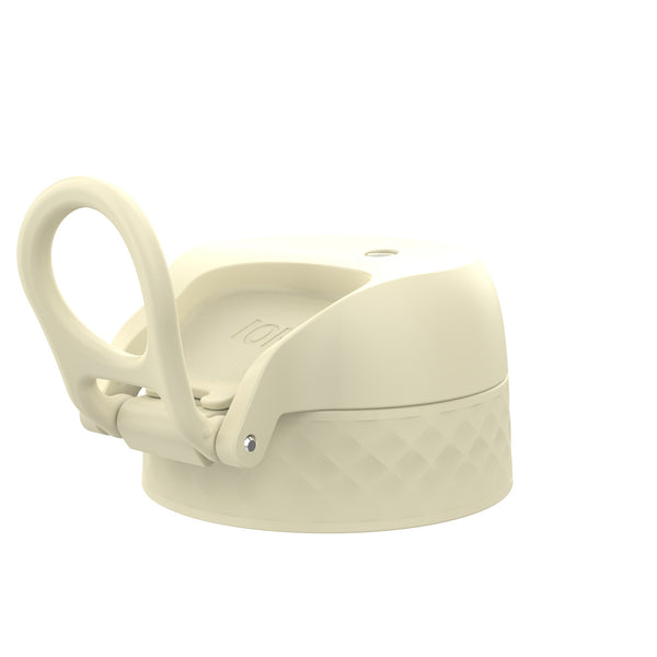Leak Proof Water Bottle Replacement Lid, Creamy White, Large