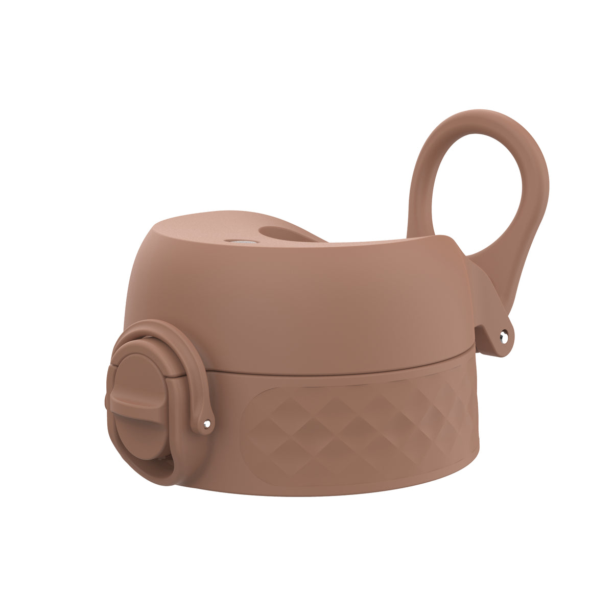 Antifugas Botella de agua Replacement Lid, Mocha, Large in Mocha Mousse