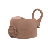 Antifugas Botella de agua Replacement Lid, Mocha, Large in Mocha Mousse