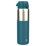 Leak Proof 1 Litre Thermal Water Bottle, Insulated, Half-Cut, Teal, 1L in Deep Teal