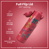 Antifugas Slim Botella de agua, Stainless Steel, Bows, 600ml (20oz) — foto adicional del producto