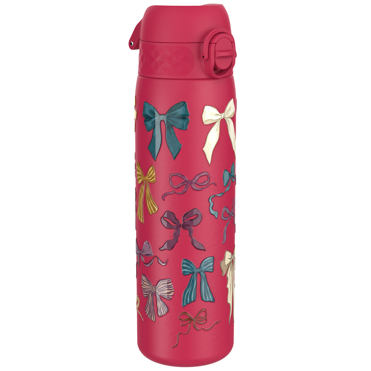 Antifugas Slim Botella de agua, Stainless Steel, Bows, 600ml (20oz)
