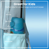 Leak Proof Thermal Steel Water Bottle, Insulated, Sea Turtles, 320ml (11oz) — additional product photo