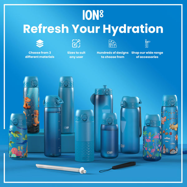 Leak Proof Thermal Steel Water Bottle, Insulated, Sea Turtles, 320ml (11oz) — additional product photo