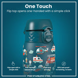 Leak Proof Thermal Steel Water Bottle, Insulated, Rescue Vehicles, 320ml (11oz) — additional product photo